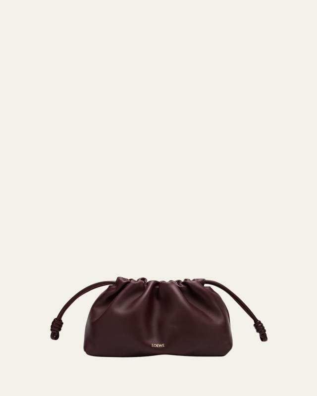Flamenco Shoulder Bag in Smooth Leather